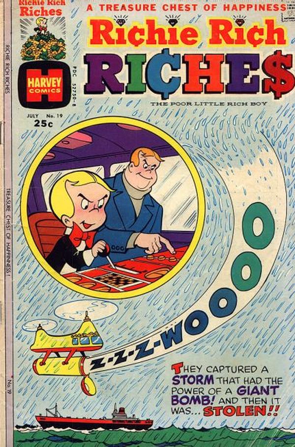 Richie Rich Riches #19 cover