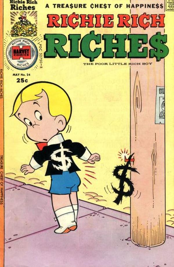 Richie Rich Riches #24 cover