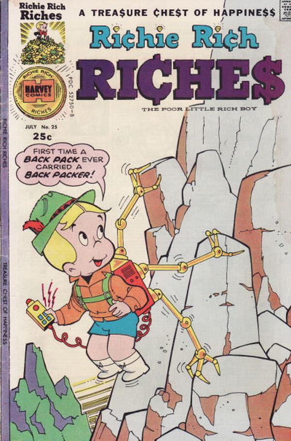 Richie Rich Riches #25 cover