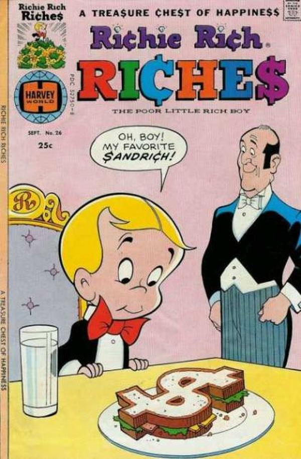 Richie Rich Riches #26 cover