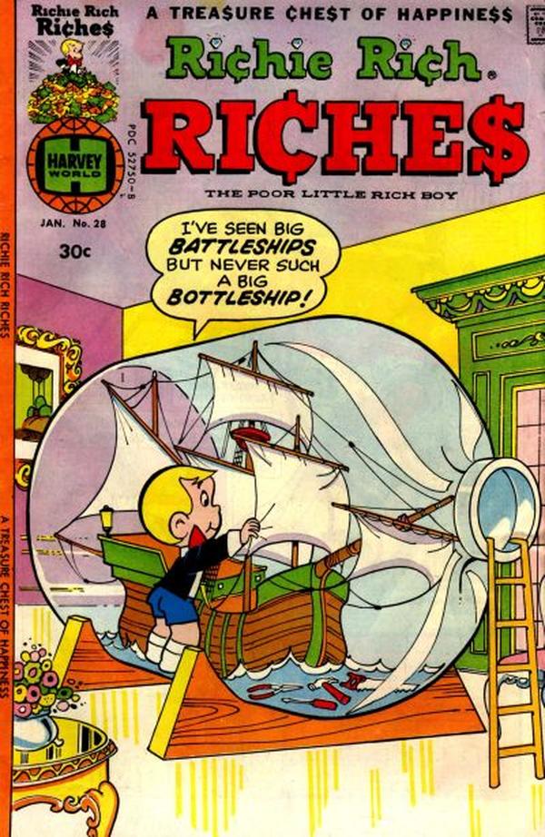 Richie Rich Riches #28 cover