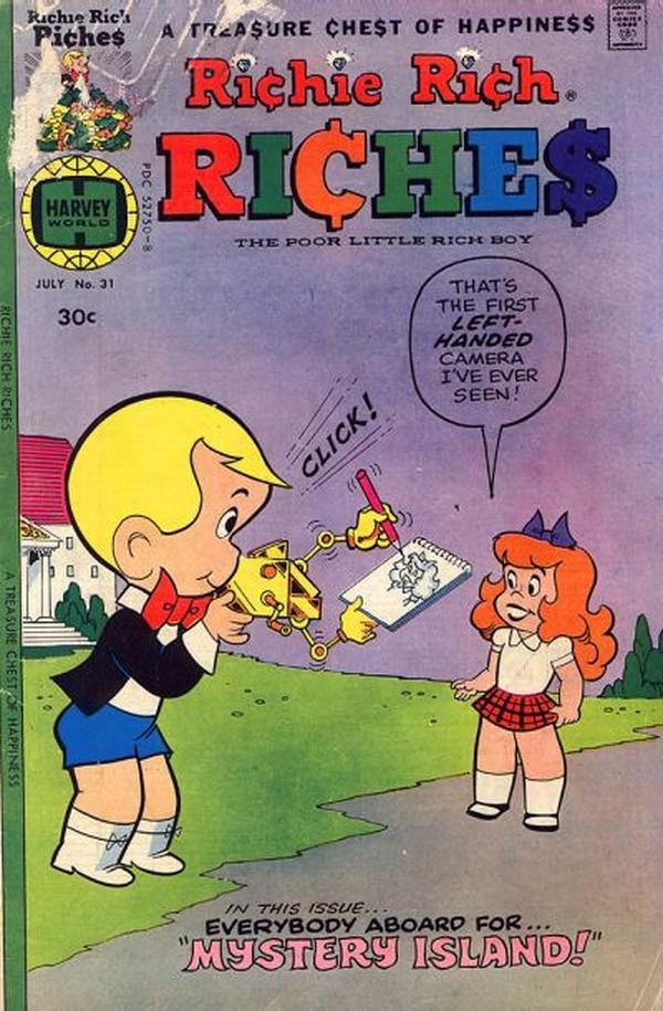 Richie Rich Riches #31 cover