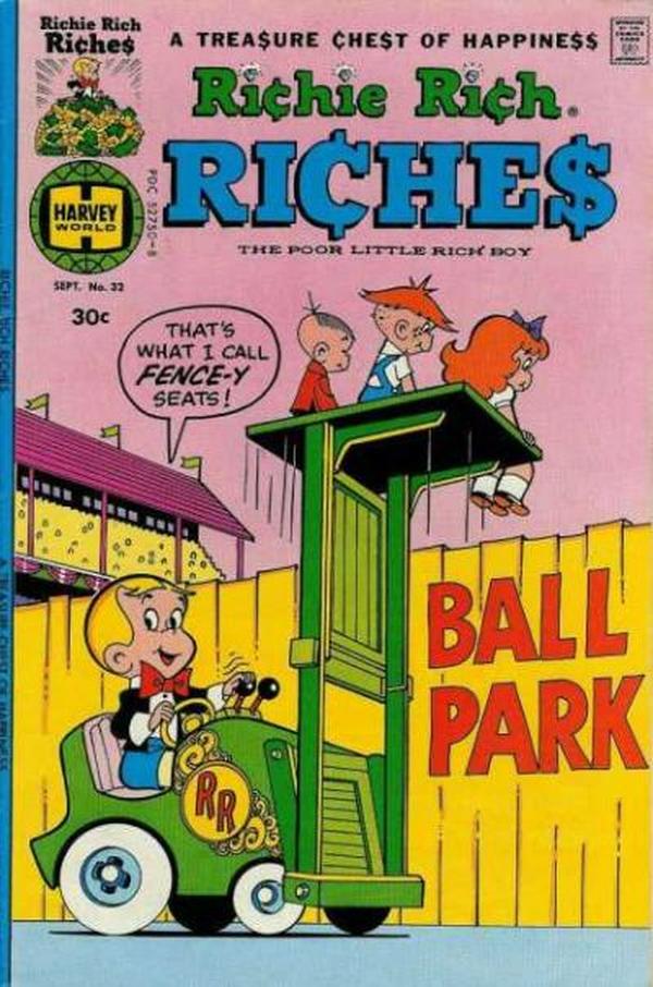 Richie Rich Riches #32 cover