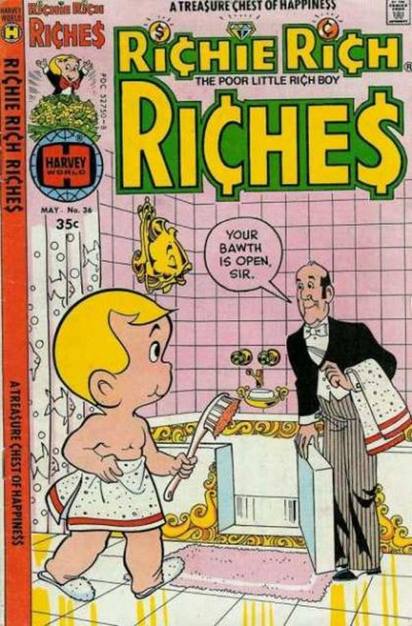Richie Rich Riches #36 cover