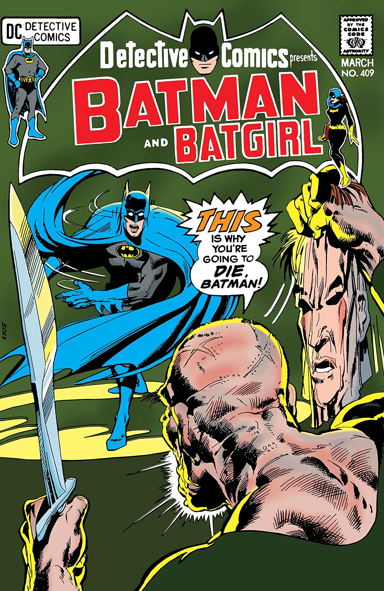 Detective Comics #409 cover