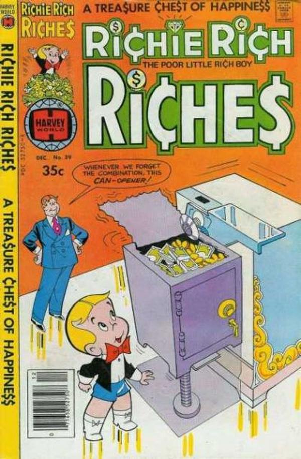 Richie Rich Riches #39 cover