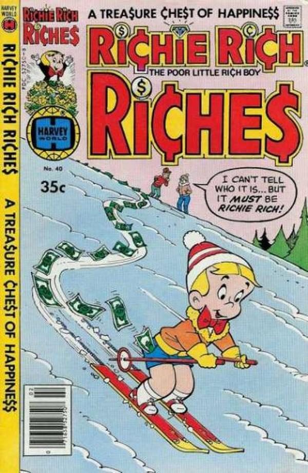 Richie Rich Riches #40 cover