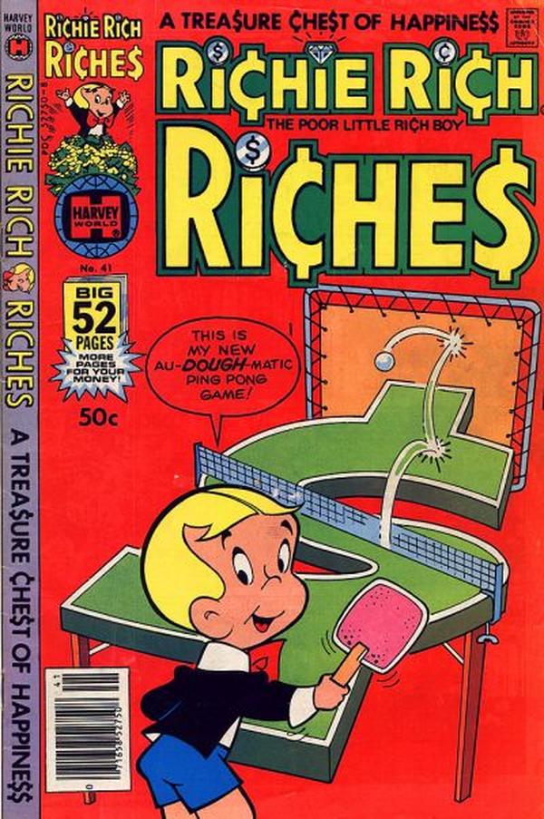 Richie Rich Riches #41 cover