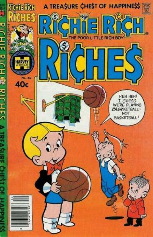 Richie Rich Riches #46 cover