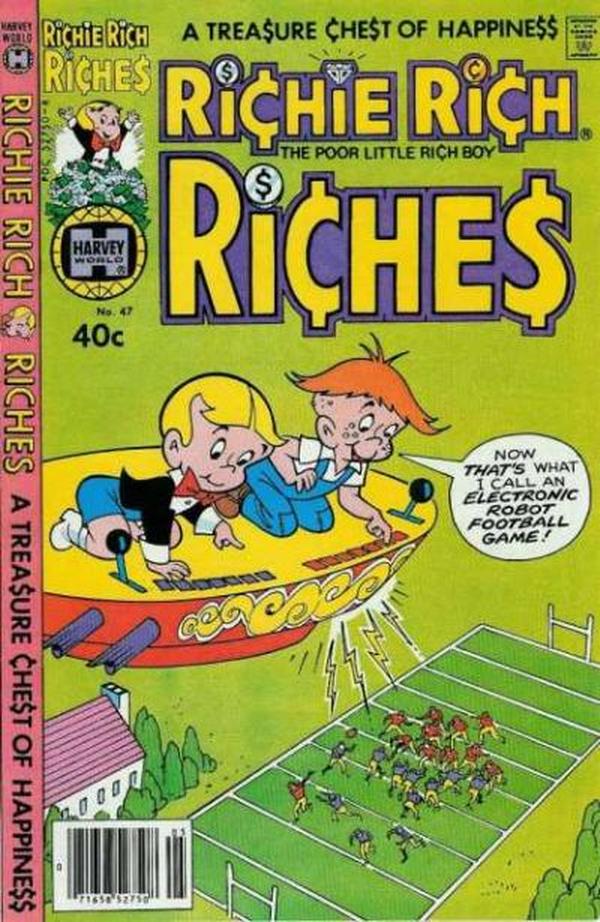 Richie Rich Riches #47 cover