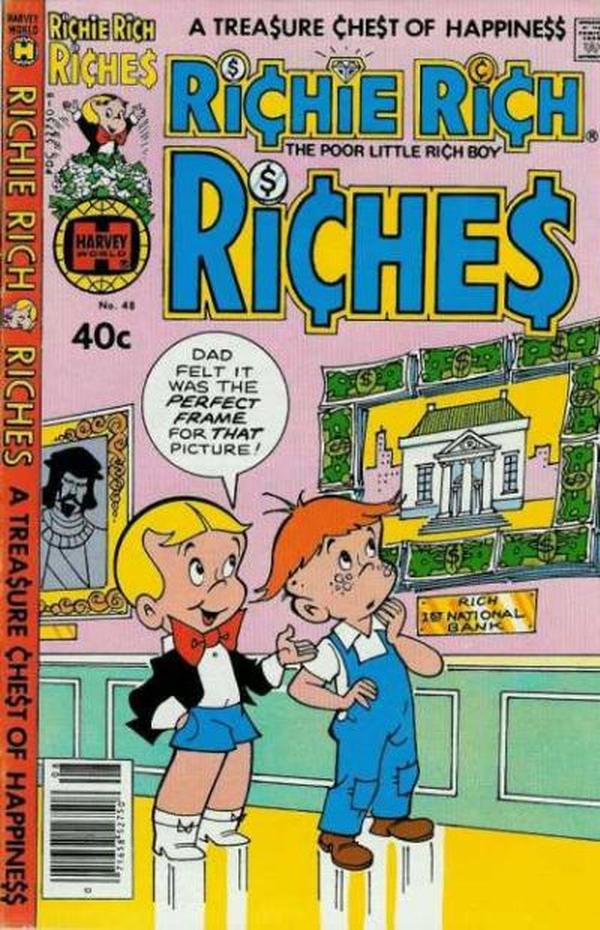 Richie Rich Riches #48 cover