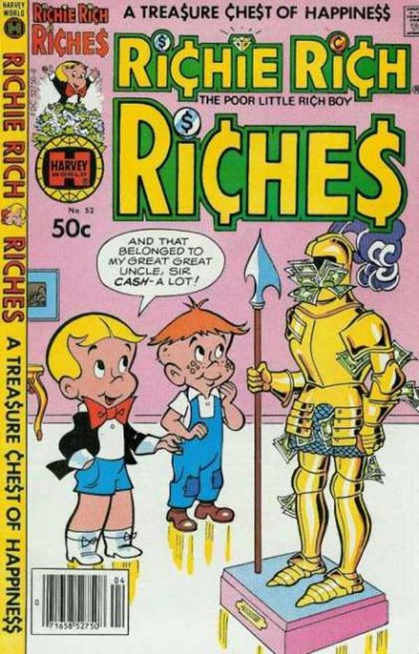 Richie Rich Riches #52 cover