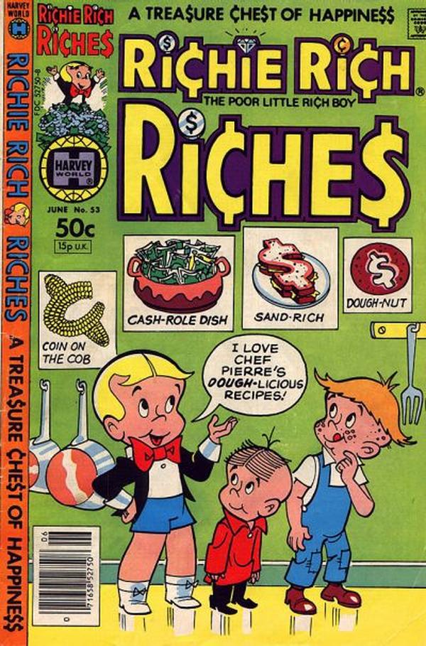 Richie Rich Riches #53 cover