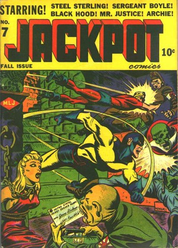 Jackpot Comics #7 cover