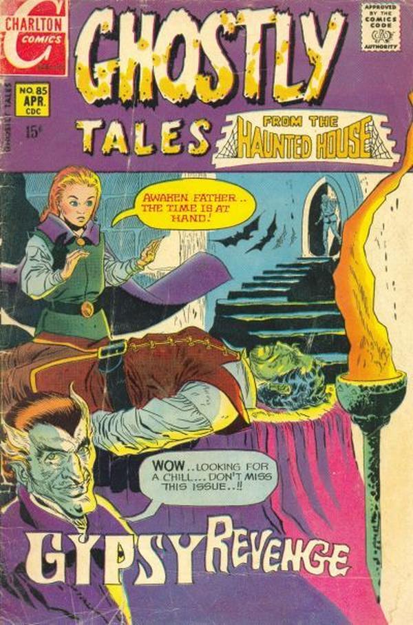 Ghostly Tales #85 cover