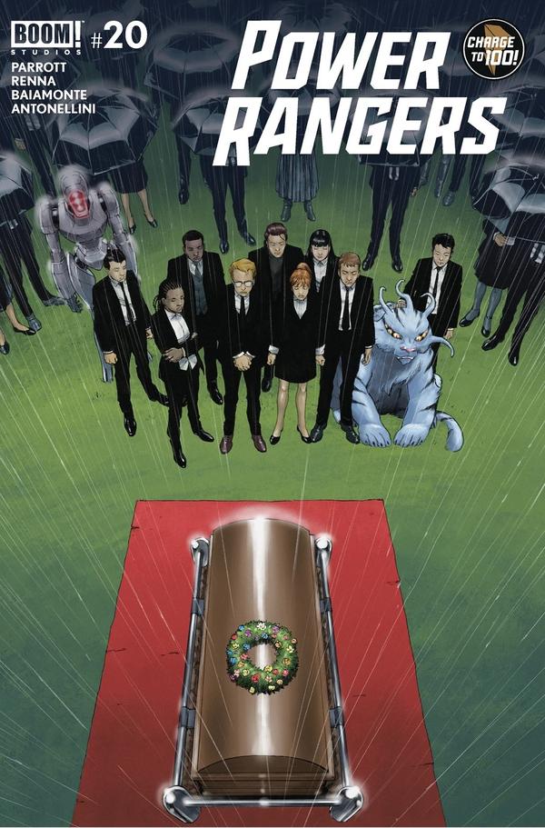 Power Rangers #20 cover