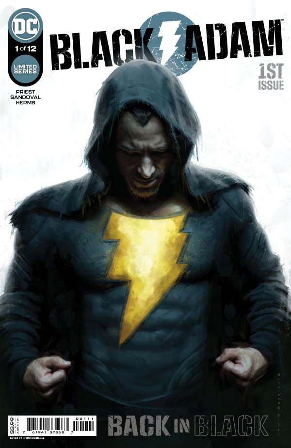 Black Adam #1 cover