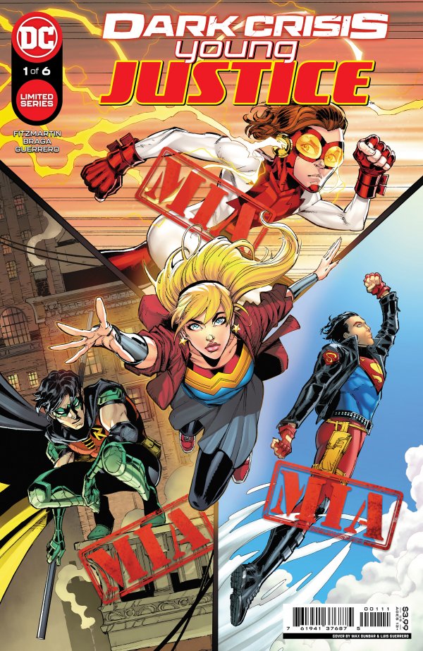 Dark Crisis: Young Justice #1 cover
