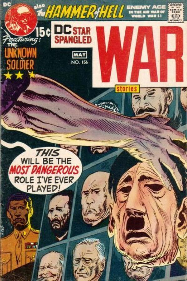 Star Spangled War Stories #156 cover