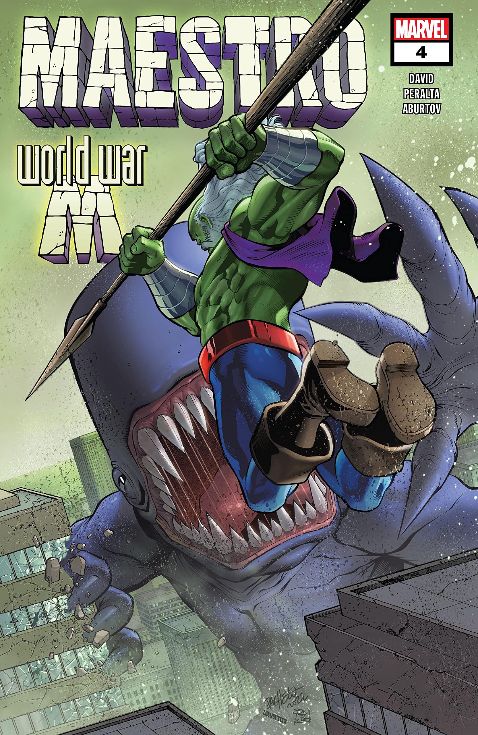 Maestro: World War M #4 cover