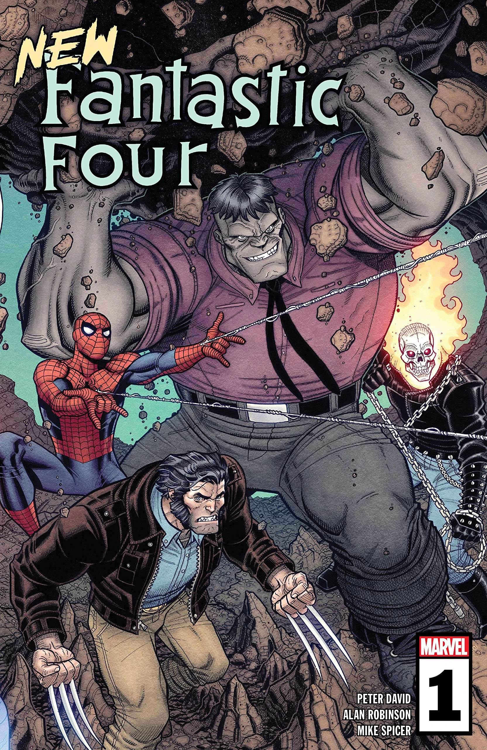 New Fantastic Four #1 cover