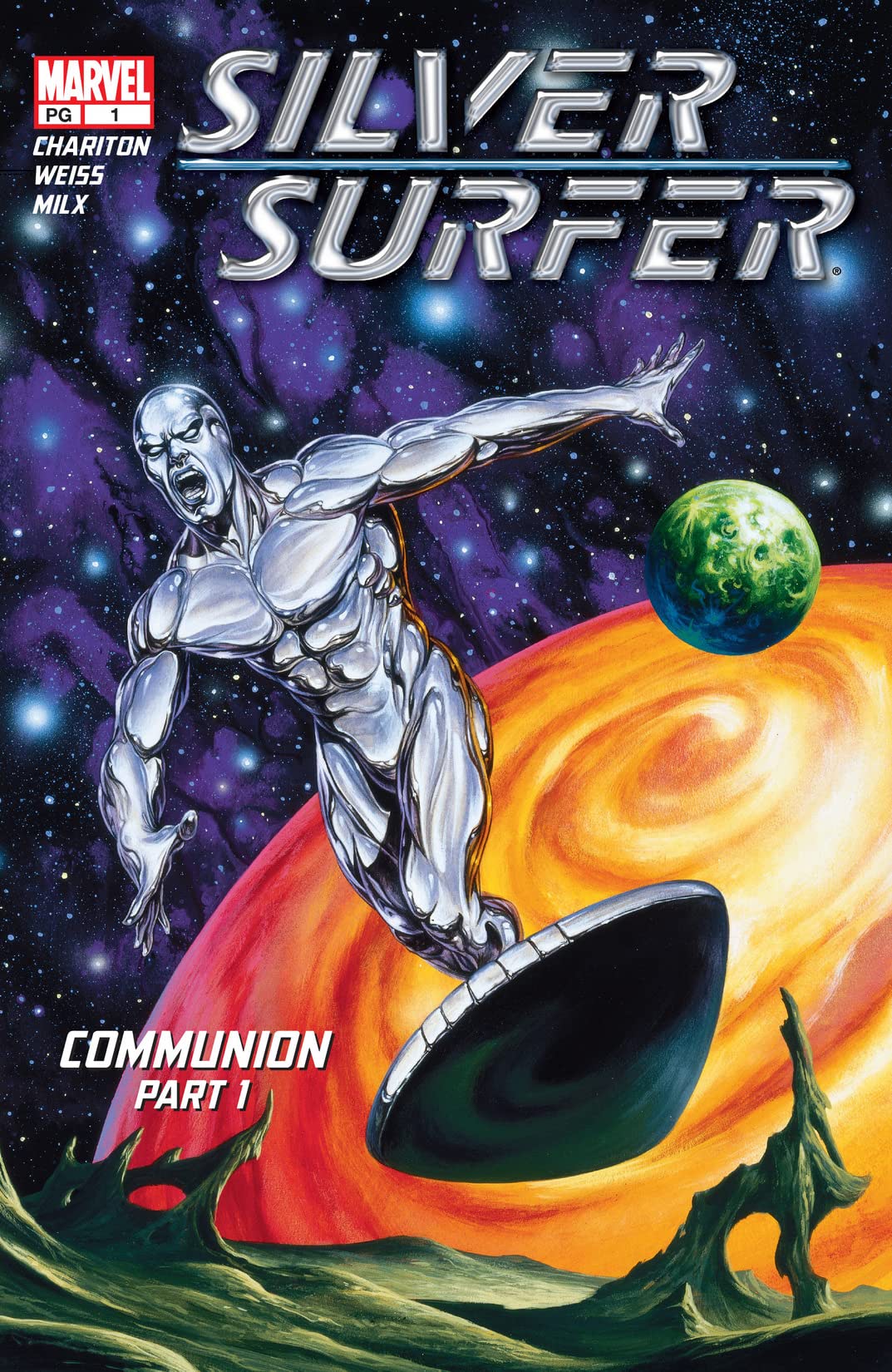 Silver Surfer #1 cover