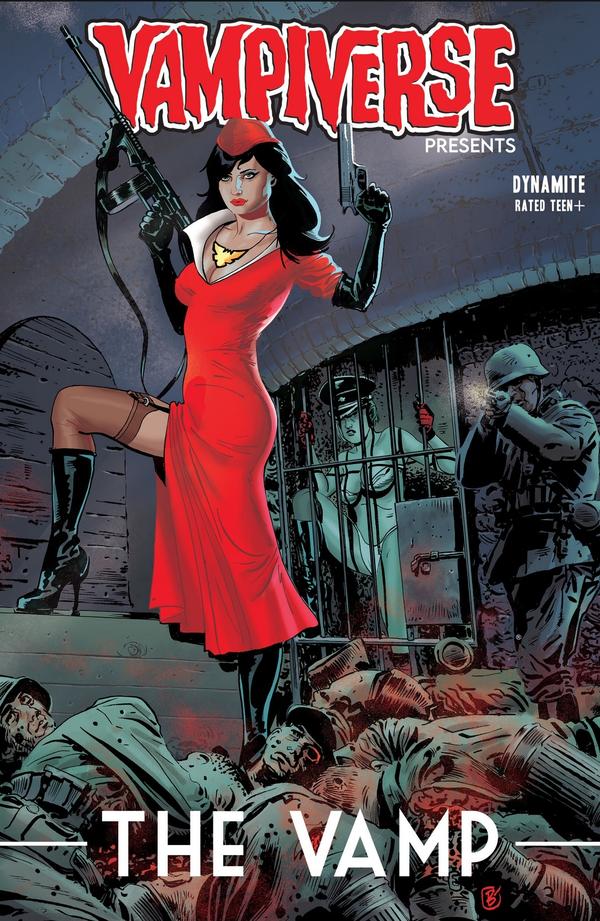 Vampiverse Presents: The Vamp #[nn] cover