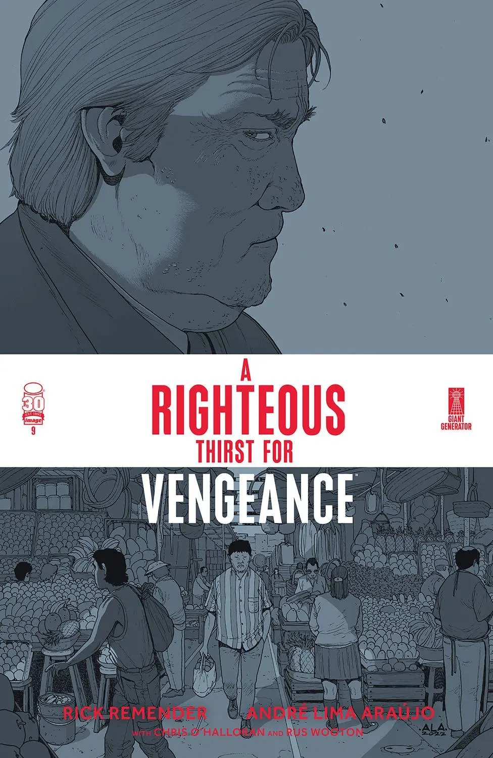 A Righteous Thirst for Vengeance #9 cover