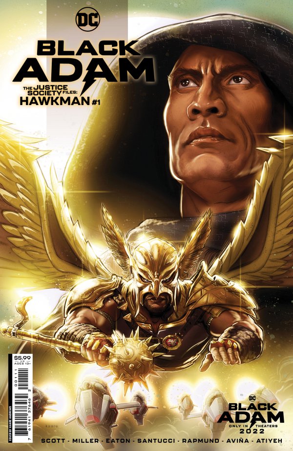Black Adam - The Justice Society Files: Hawkman #1 cover