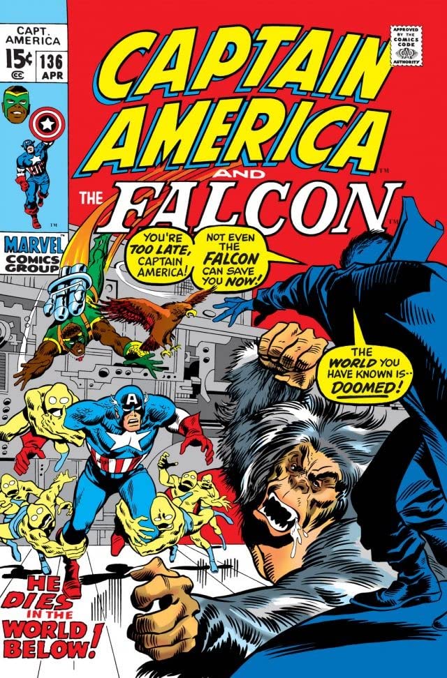 Captain America #136 cover