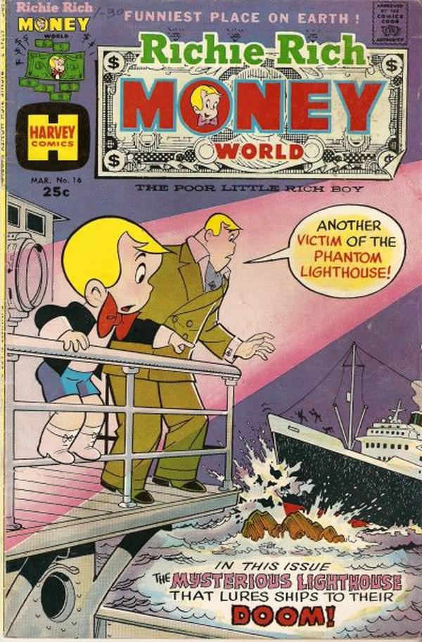 Richie Rich Money World #16 cover