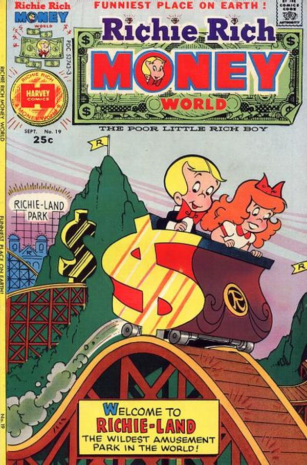 Richie Rich Money World #19 cover