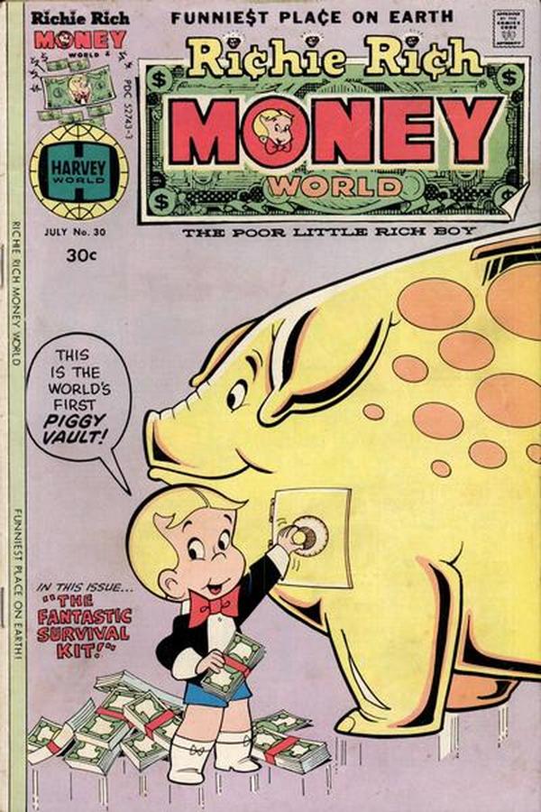 Richie Rich Money World #30 cover