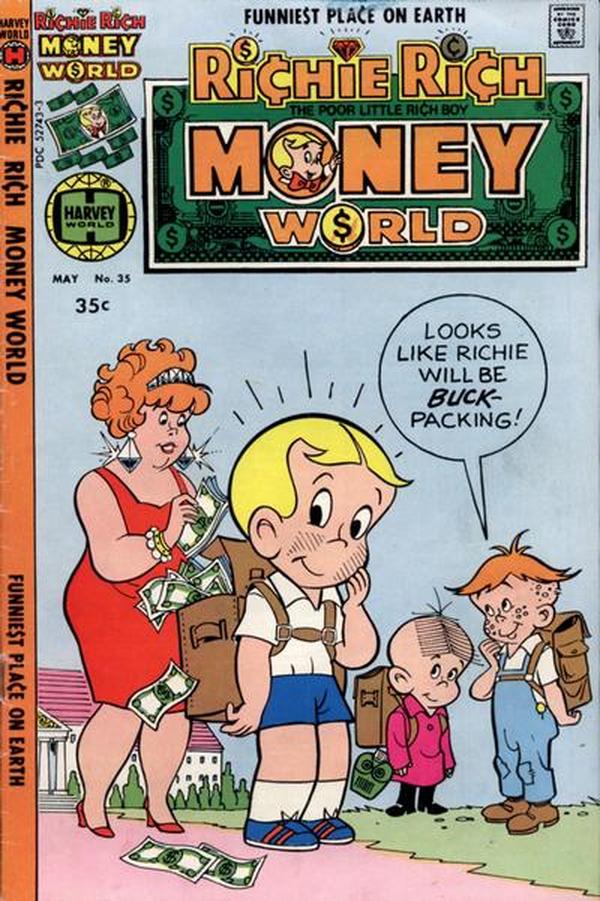 Richie Rich Money World #35 cover