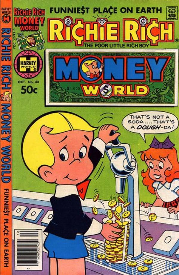 Richie Rich Money World #48 cover