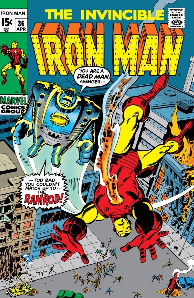 Iron Man #36 cover