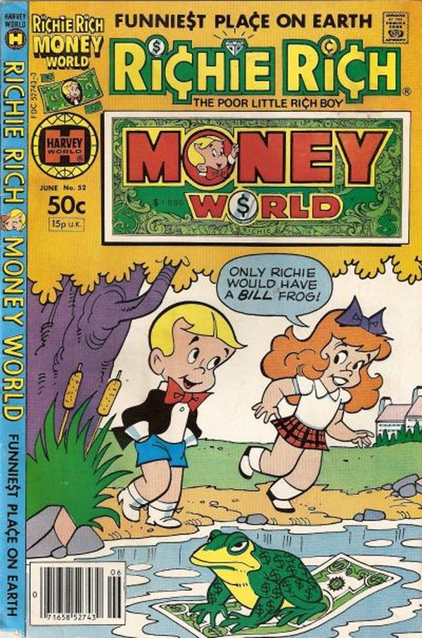 Richie Rich Money World #52 cover