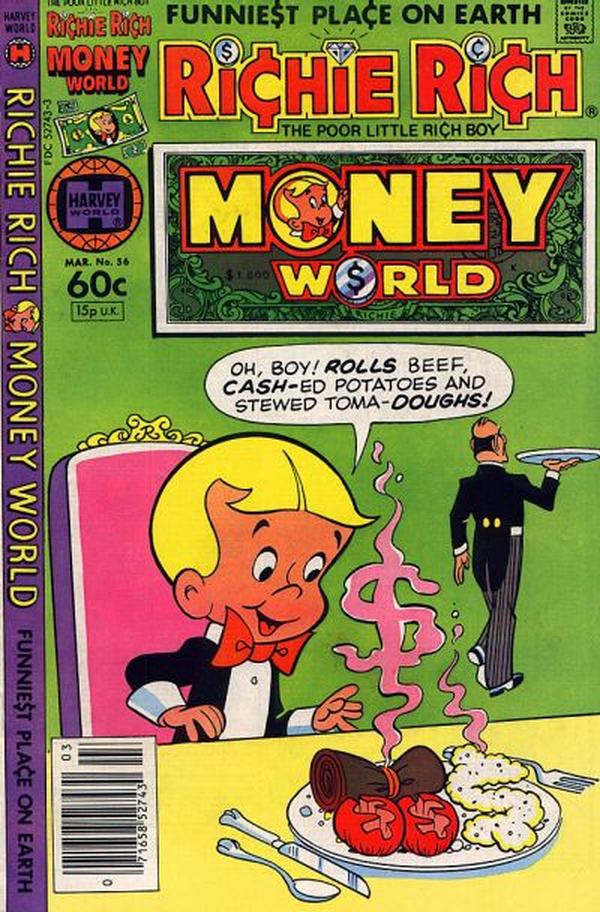 Richie Rich Money World #56 cover