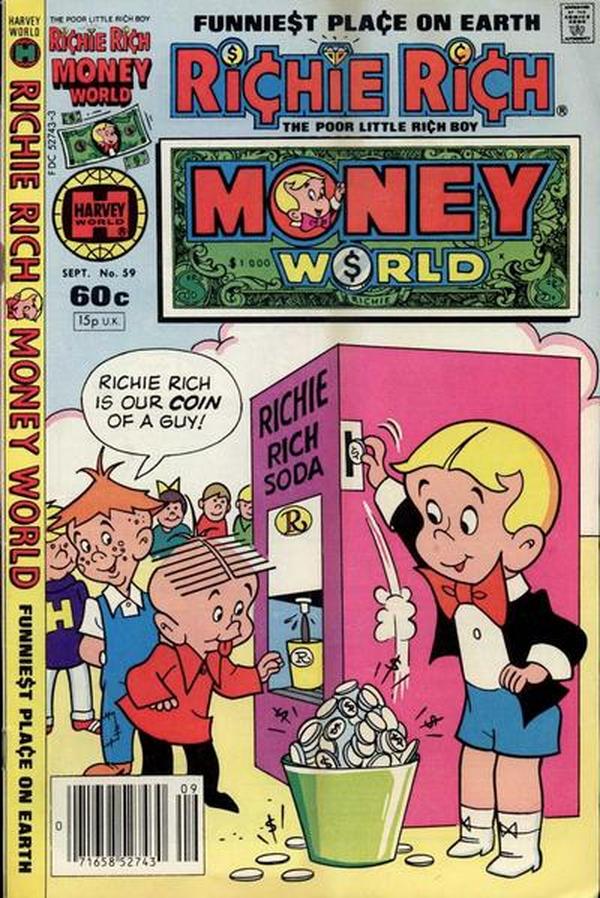 Richie Rich Money World #59 cover