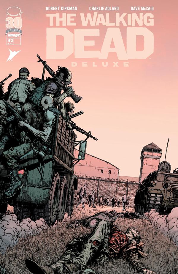 The Walking Dead Deluxe #42 cover