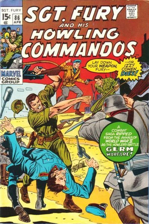 Sgt. Fury #86 cover