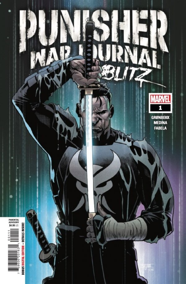 Punisher War Journal: Blitz #1 cover