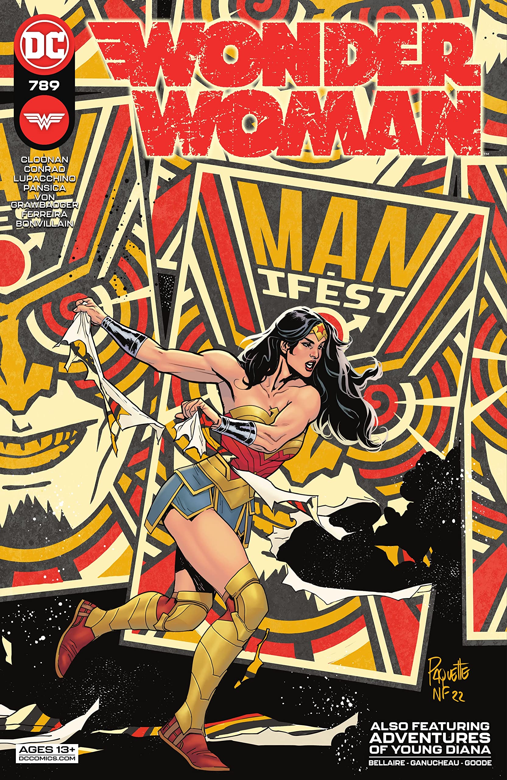 Wonder Woman #789 cover