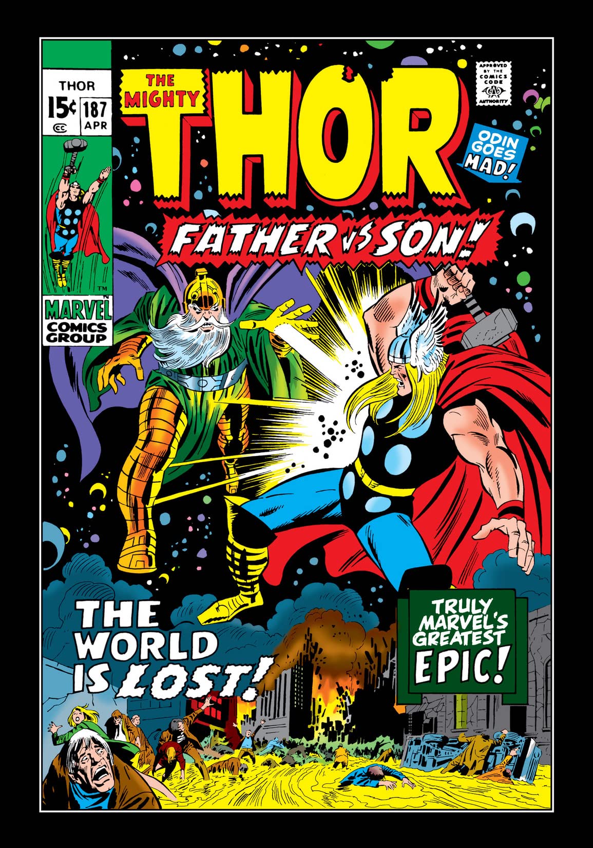 Thor #187 cover