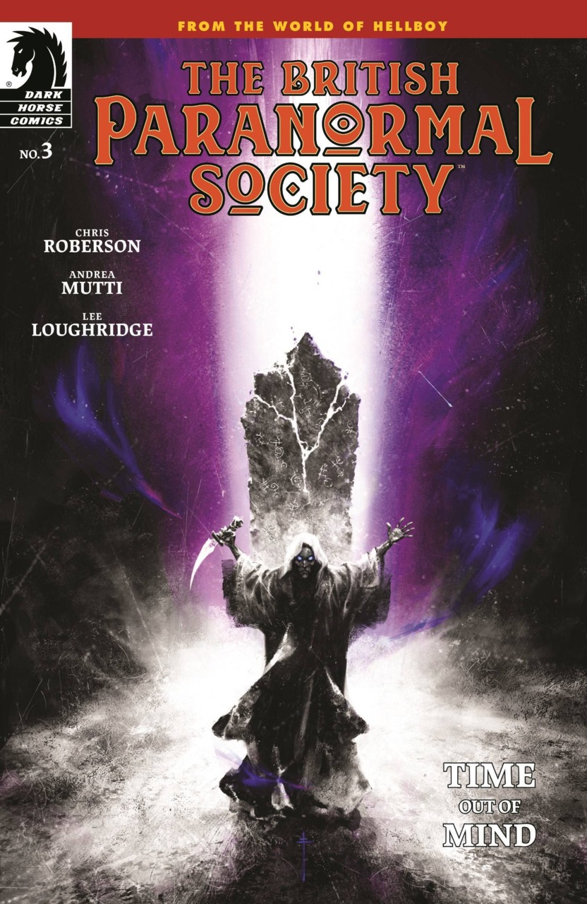 The British Paranormal Society: Time Out of Mind #3 cover