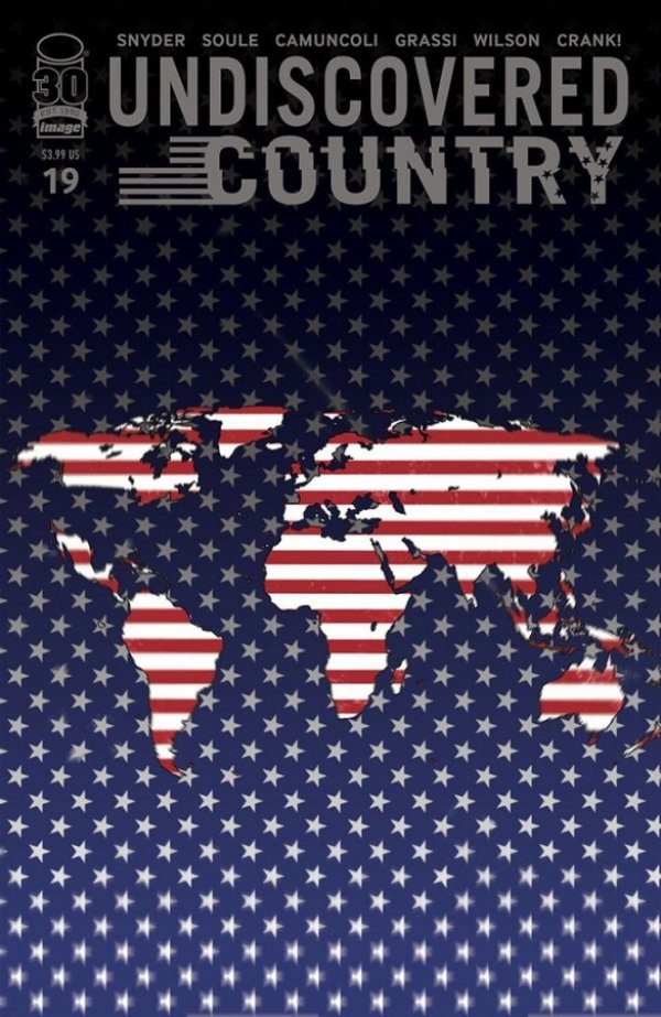 Undiscovered Country #19 cover