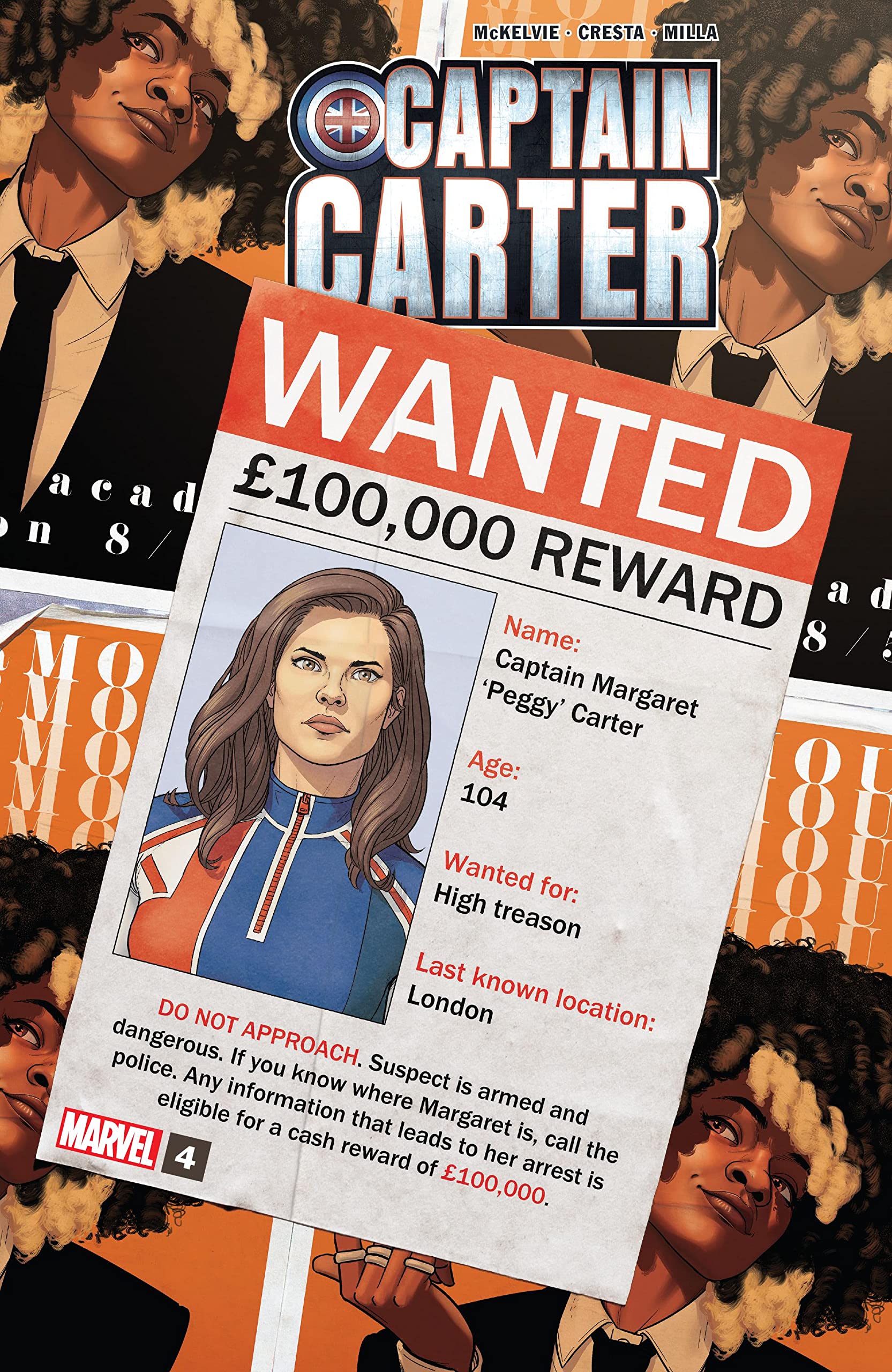 Captain Carter #4 cover