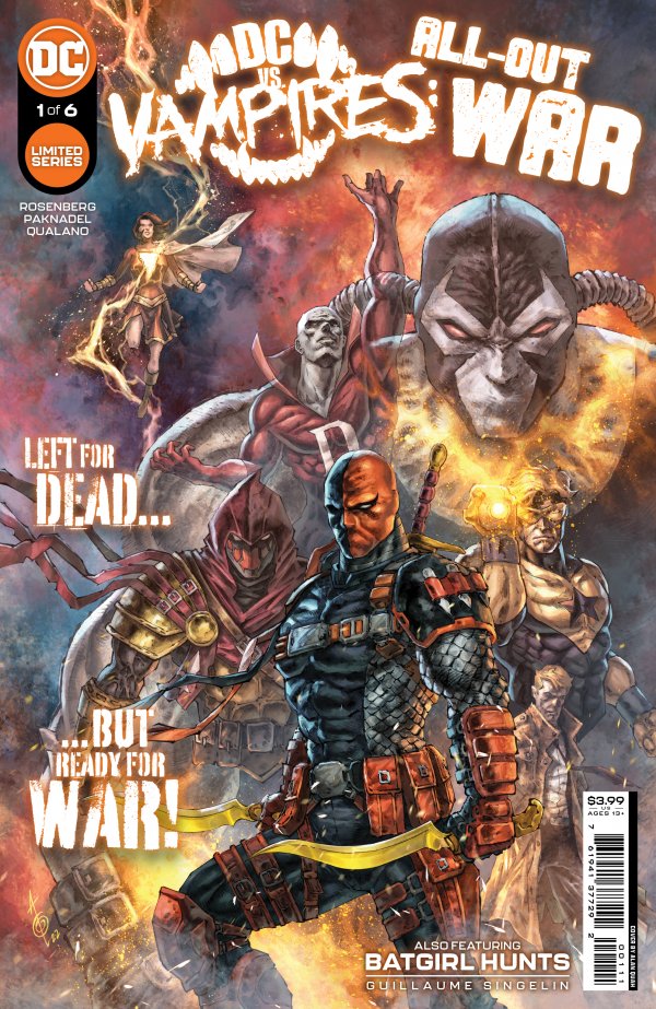 DC vs. Vampires: All-Out War #1 cover