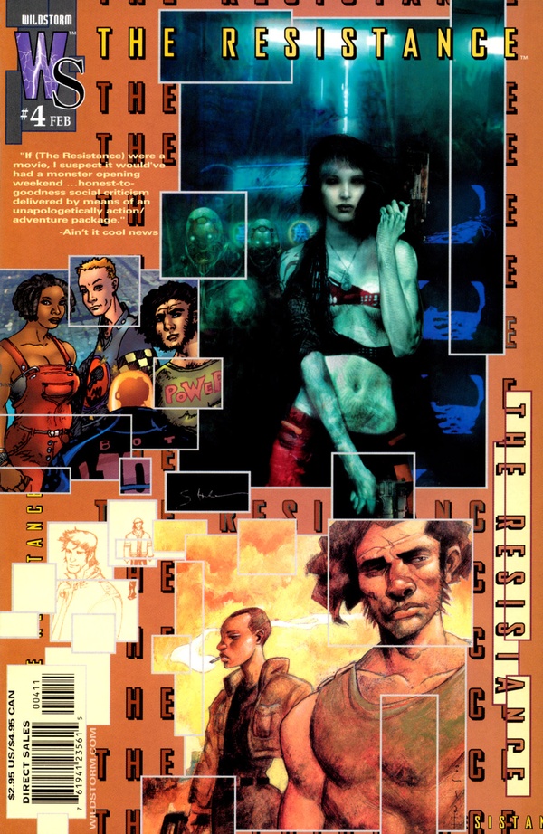 The Resistance #4 cover
