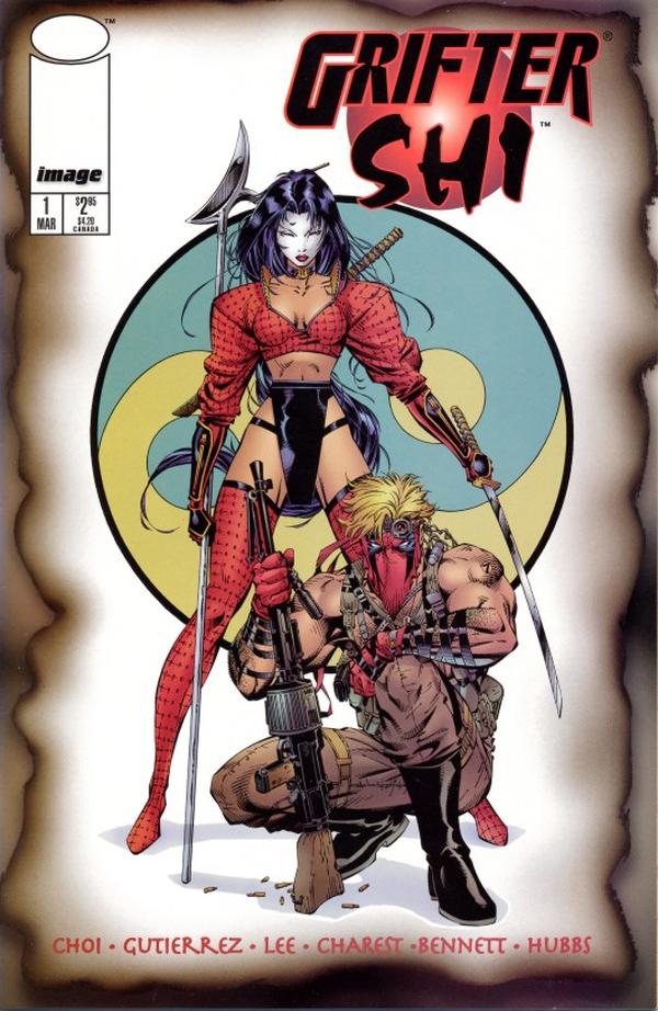Grifter / Shi #1 cover